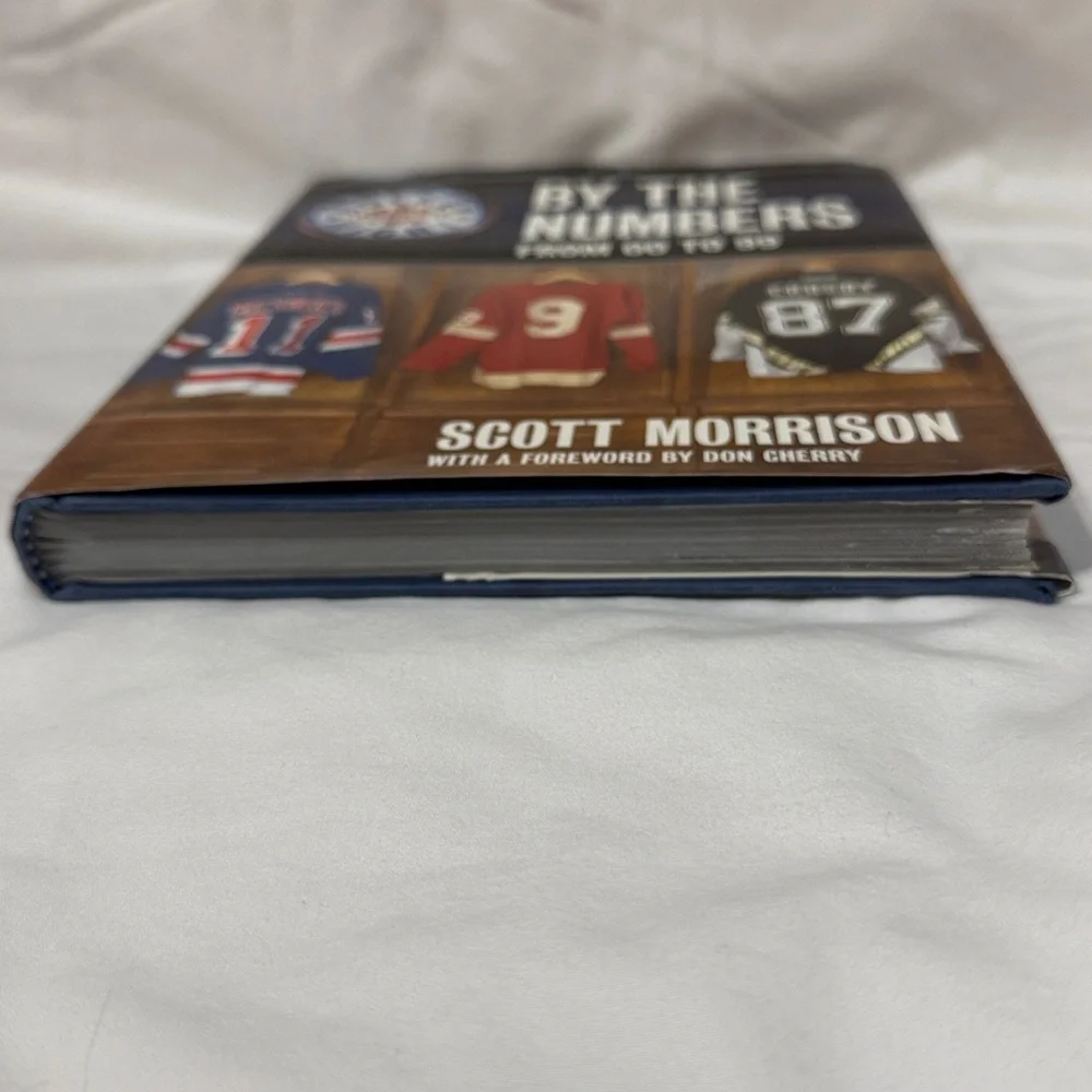 “By the Numbers: From 00 to 99” Hardcover Hockey Legends Book by Scott Morrison